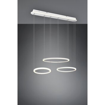 Trio-Leuchten Morrison Hanglamp LED Wit, 1-licht