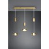 Trio-Leuchten Franklin Hanglamp LED Messing, 3-lichts