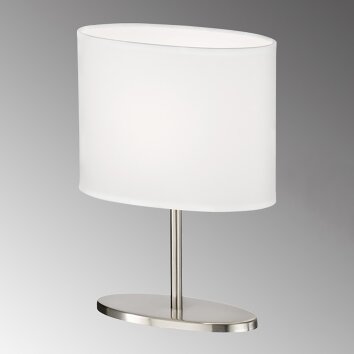 FHL-easy Momo Tafellamp Nikkel mat, 1-licht