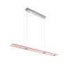 Paul-Neuhaus HELIX Hanglamp LED Aluminium, 2-lichts, Afstandsbediening