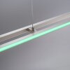 Paul-Neuhaus HELIX Hanglamp LED Aluminium, 2-lichts, Afstandsbediening