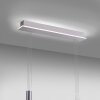 Paul-Neuhaus Q-ETIENNE Hanglamp LED Staal geborsteld, 3-lichts, Afstandsbediening