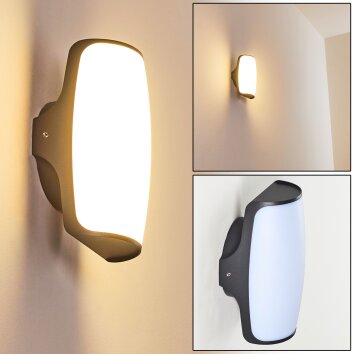 Svea Buiten muurverlichting LED Antraciet, 1-licht