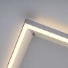 Paul-Neuhaus Q-KAAN Plafondlamp LED Staal geborsteld, 2-lichts, Afstandsbediening