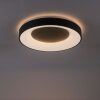 Leuchten-Direkt LOLAsmart-ANIKA Plafondlamp LED Antraciet, 1-licht, Afstandsbediening, Kleurwisselaar