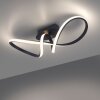 Leuchten-Direkt MARIA Plafondlamp LED Zwart, 1-licht
