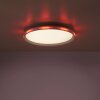 Leuchten-Direkt GALACTICA Plafondlamp LED Wit, 1-licht, Afstandsbediening, Kleurwisselaar