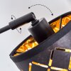Tallaboa Staande lamp Zwart, 5-lichts