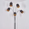 Tallaboa Staande lamp Zwart, 5-lichts
