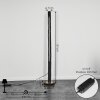 Rodeche Staande lamp LED Messing, Zwart, 1-licht