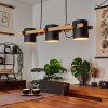 Rebbenas Hanglamp Zwart, 3-lichts