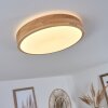 Samaira Plafondlamp LED Wit, 1-licht