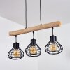 Pila Hanglamp Natuurlijke kleuren, Zwart, 3-lichts