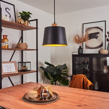 Tatodere Hanger Natuurlijke kleuren, Zwart, 1-licht