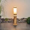 Tise Padverlichting Bruin, houtlook, 2-lichts