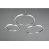 Trio-Leuchten Morrison Hanglamp LED Nikkel mat, 1-licht