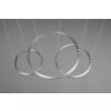 Trio-Leuchten Morrison Hanglamp LED Nikkel mat, 1-licht