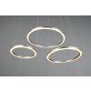 Trio-Leuchten Morrison Hanglamp LED Nikkel mat, 1-licht