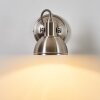 Tina Muurlamp Nikkel mat, 1-licht