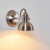 Tina Muurlamp Nikkel mat, 1-licht