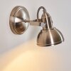 Tina Muurlamp Nikkel mat, 1-licht
