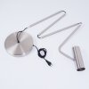 Zuoz Staande lamp Nikkel mat, 1-licht