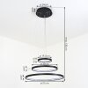 Preci Hanger LED Zwart, 1-licht