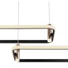 Globo COCO Hanger LED Zwart, 1-licht, Afstandsbediening