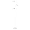 Globo ROBBY Staande lamp Wit, 3-lichts