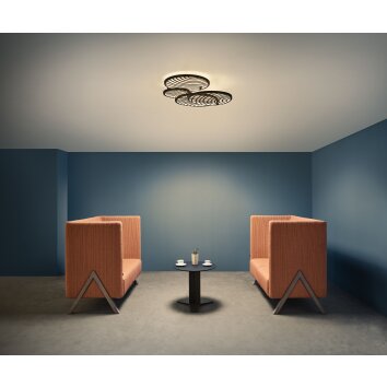 Mantra COLLAGE Plafondlamp LED Zwart, 1-licht