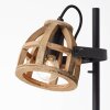 Brilliant-Leuchten Calley Staande lamp Zwart, 2-lichts