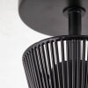 Brilliant-Leuchten Elmont Plafondlamp Zwart, 1-licht