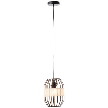 Brilliant-Leuchten Slope Hanglamp Zwart, 1-licht
