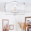 Wemude Plafondlamp Wit, 1-licht
