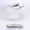 Wemude Plafondlamp Wit, 1-licht
