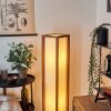 Blandin Staande lamp Hout donker, 2-lichts