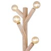 Globo RAY Staande lamp Bruin, Zwart, 4-lichts