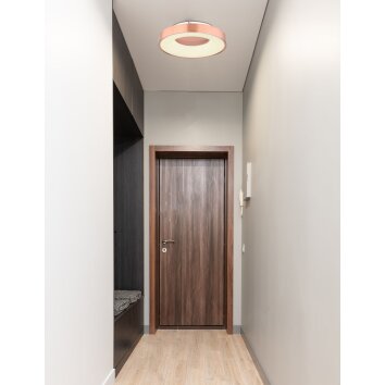 Globo JOLLI Plafondlamp LED Wit, 1-licht, Afstandsbediening