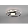 Trio-Leuchten Yava Plafondlamp LED Zwart, 1-licht, Afstandsbediening