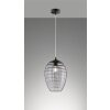 Fischer-Honsel Gordes Hanglamp Zwart, 1-licht