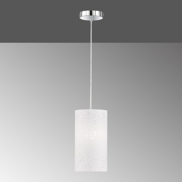Fischer-Honsel Thor Hanglamp Chroom, 1-licht