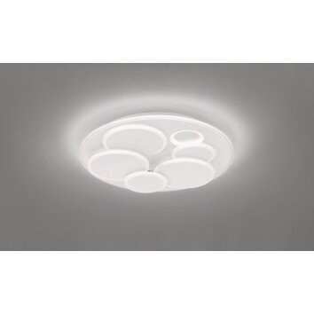 Fischer-Honsel Dots Plafondlamp LED Wit, 1-licht, Afstandsbediening