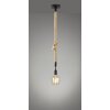 Fischer-Honsel Rope Hanglamp Zwart, 1-licht