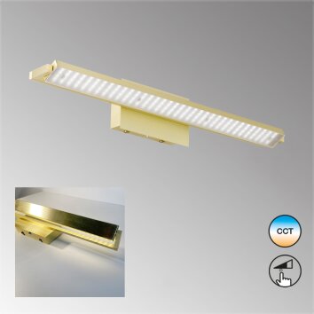 Fischer-Honsel Pare TW Muurlamp LED Messing, 1-licht