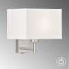 Fischer-Honsel Dream Muurlamp Nikkel mat, 1-licht