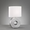 Fischer-Honsel Eye Tafellamp Zilver, 1-licht