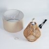 Canot Tafellamp Bruin, Natuurlijke kleuren, 1-licht