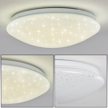 Norton Star Plafondlamp LED Wit, 1-licht