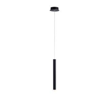 Leuchten-Direkt BRUNO Hanglamp LED Zwart, 1-licht