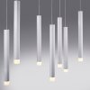 Leuchten-Direkt BRUNO Hanglamp LED Aluminium, 10-lichts